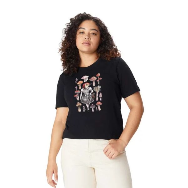 Mushroom Pickers – Lady Woodpecker T Shirt - Image 4