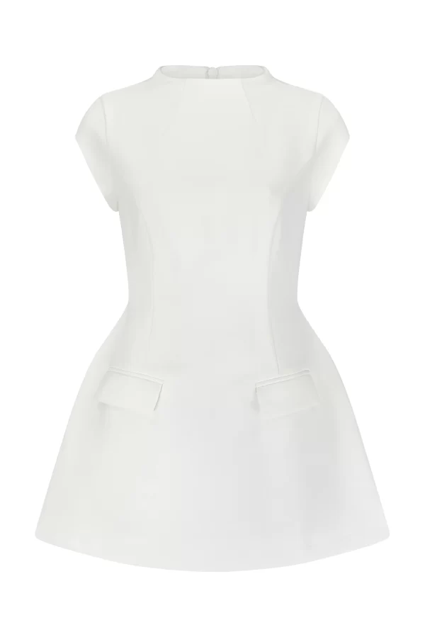 The Cap Sleeve Mini Dress - Image 8