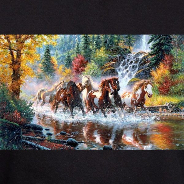 Wild Creek Run Men’s Hooded Sweatshirt - Image 3