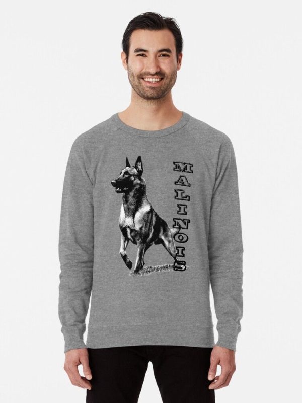Belgian Malinois are the Best Lightweight Sweatshirt