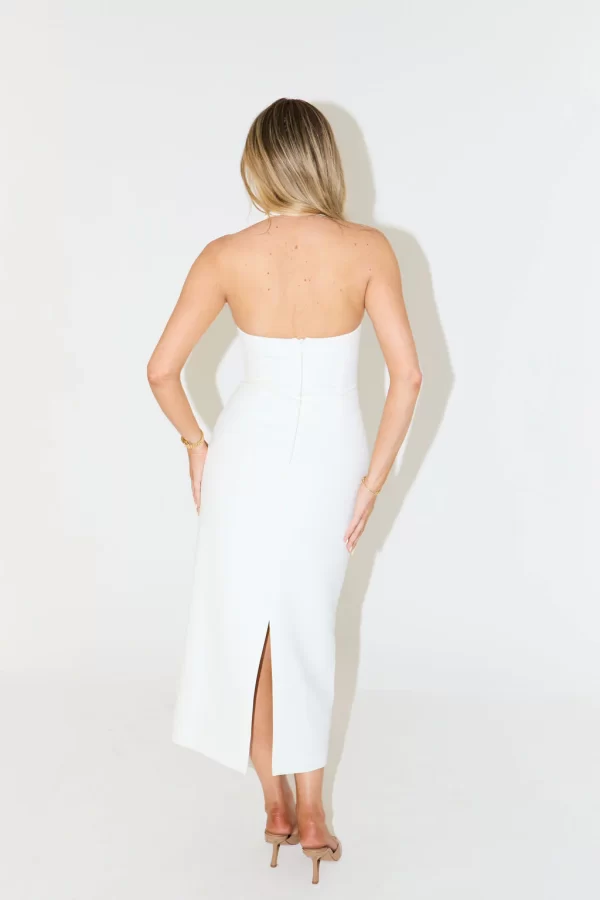 The Halter Neck Midi Dress - Image 3