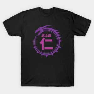 Doc Labs – Dragon / Bushido – Compassion (仁) (Purple) T-Shirt