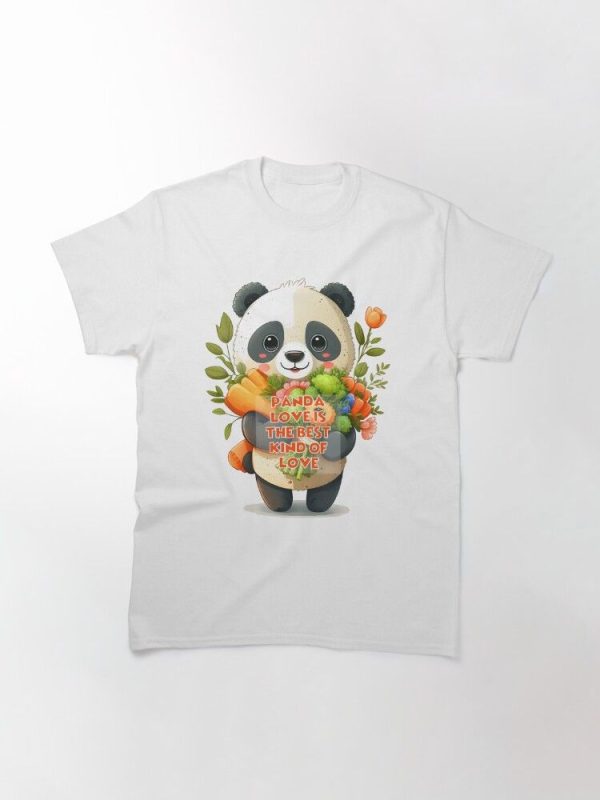 Panda Love is the Best Love Classic T-Shirt