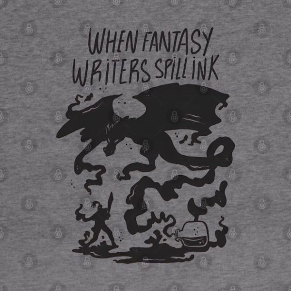 Fantasy writers ink Hoodie - Image 2