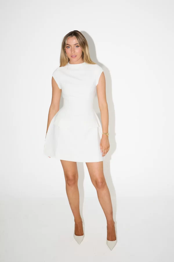 The Cap Sleeve Mini Dress - Image 4