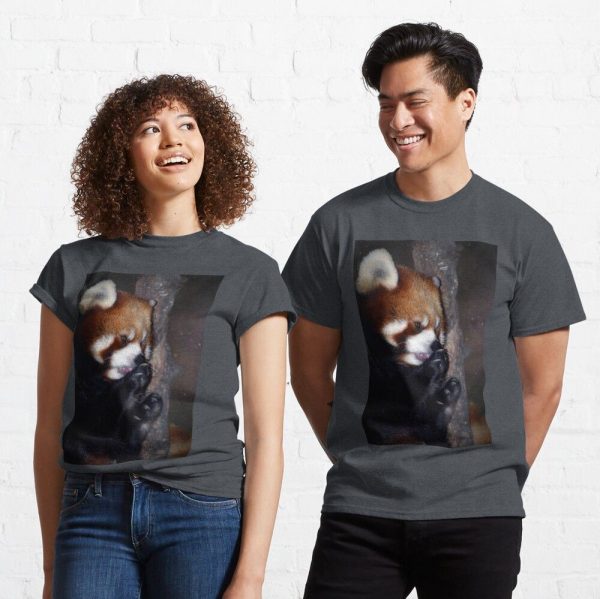 Busy Doing Nothing Panda  Classic T-Shirt - Image 3