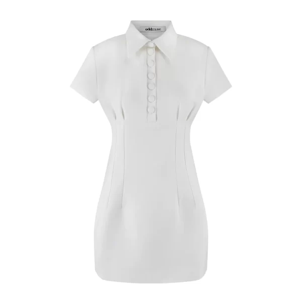 The Collared Mini Dress - Image 6