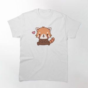 Cute Little Red Panda Classic T-Shirt