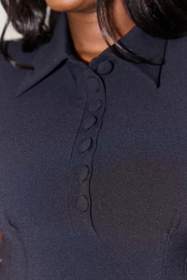 The Collared Mini Dress - Image 6