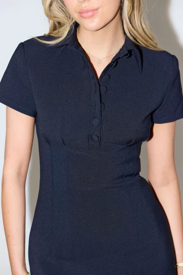 The Collared Mini Dress - Image 2
