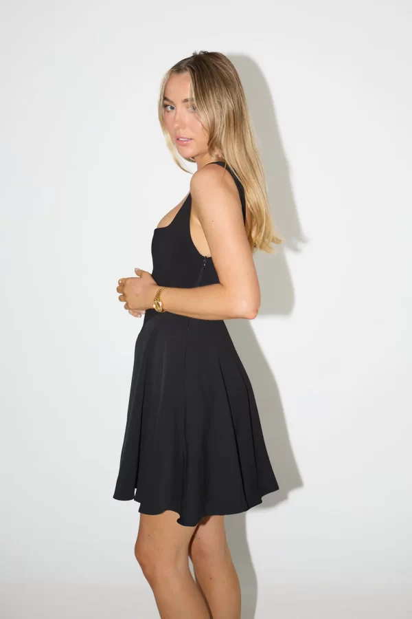 The High Waist Square Neck Mini Dress - Image 5