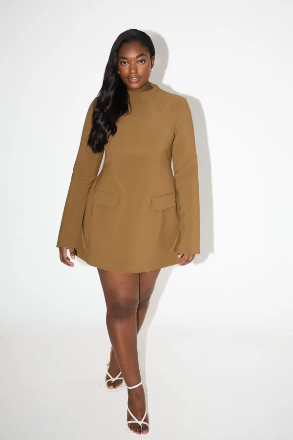 The Split Sleeve Mini Dress - Image 4