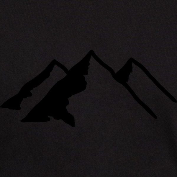 Mountains Dark Men’s Value T-Shirt - Image 3