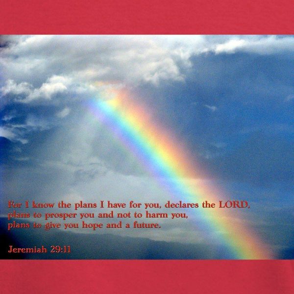 Jeremiah 29:11 Light Men’s Value T-Shirt - Image 3