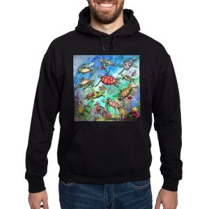 Sea Turtles Men’s Hooded Sweatshirt