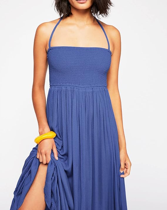 Women's Summer Floral Boho Maxi Dress Wrap Short Sleeve V Neck Ruffle A-Line Flowy Wedding Guest Long Dresses - Image 2